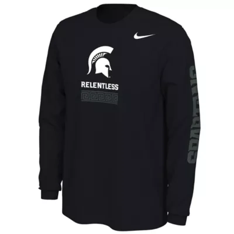 NCAA Nike Michigan State Spartans Alternate Long Sleeve T-Shirt