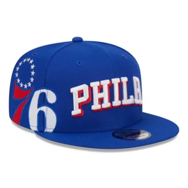 NBA Philadelphia 76ers Side Logo 9FIFTY Snapback Hat