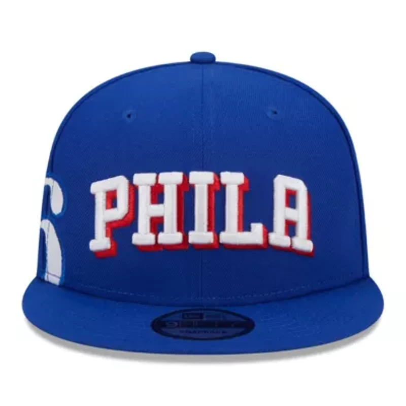 NBA Philadelphia 76ers Side Logo 9FIFTY Snapback Hat