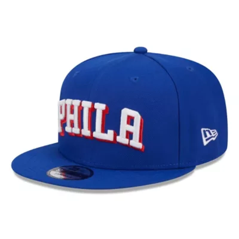 NBA Philadelphia 76ers Side Logo 9FIFTY Snapback Hat