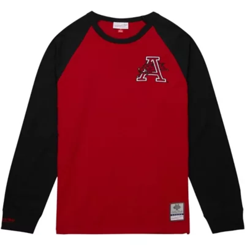 NCAA Arkansas Razorbacks Legendary Slub Raglan Long Sleeve T-Shirt