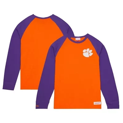 NCAA Clemson Tigers Legendary Slub Raglan Long Sleeve T-Shirt