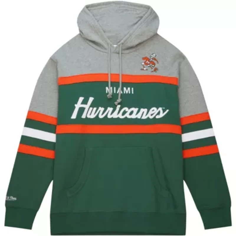 Miami (FL) Hurricanes NCAA Head Coach Pullover Hoodie