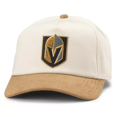 NHL White/Gold Vegas Golden Knights Burnett Adjustable Hat