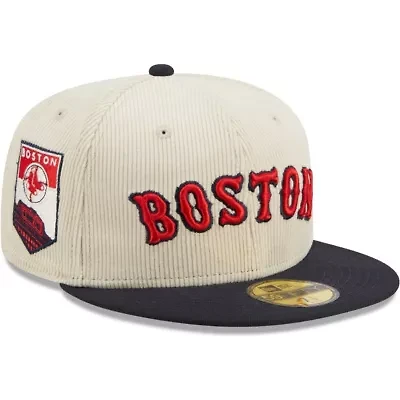 Boston Red Sox MLB Corduroy Classic 59FIFTY Fitted Hat
