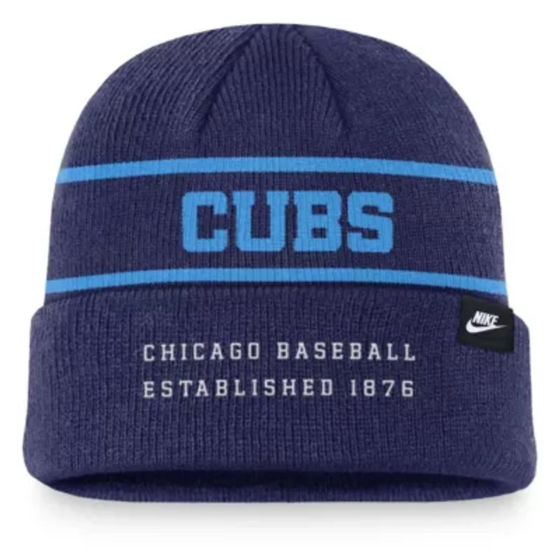 MLB Nike Chicago Cubs Cooperstown Collection Rewind Terra Cuffed Knit Hat