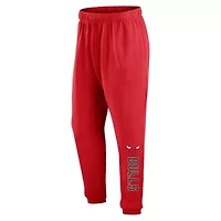 NBA Fanatics Chicago Bulls Big & Tall Chop Block French Terry Sweatpants