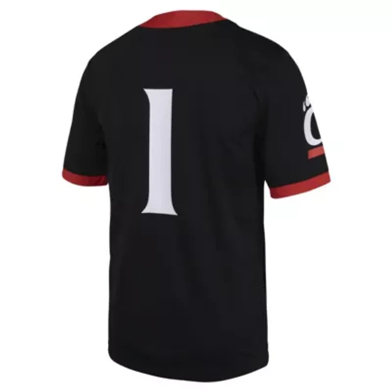NCAA Nike #1 Cincinnati Bearcats Untouchable Football Jersey