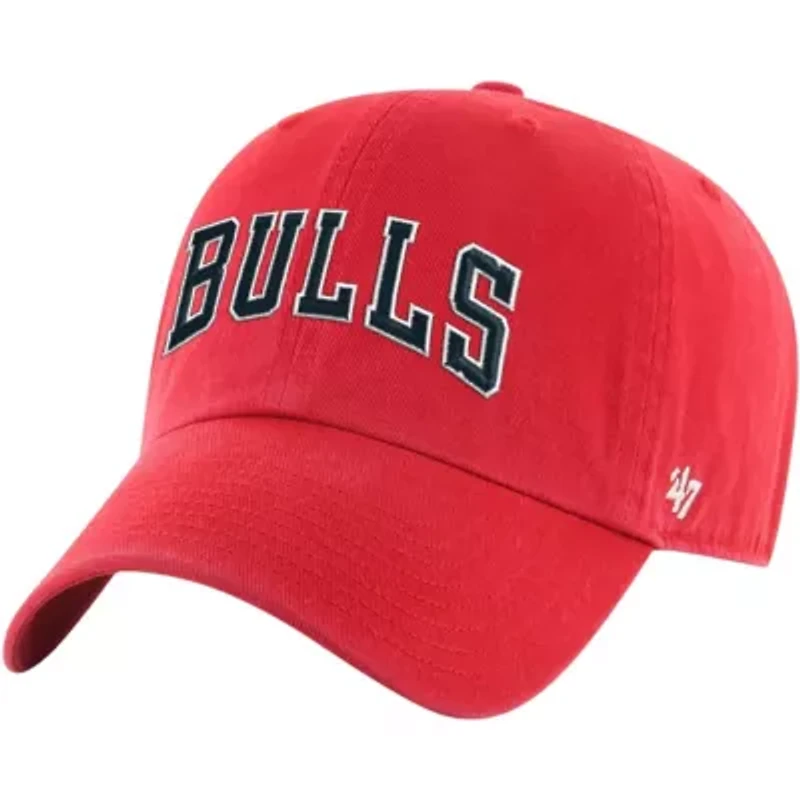 NBA Chicago Bulls Core Wordmark Clean Up Adjustable Hat