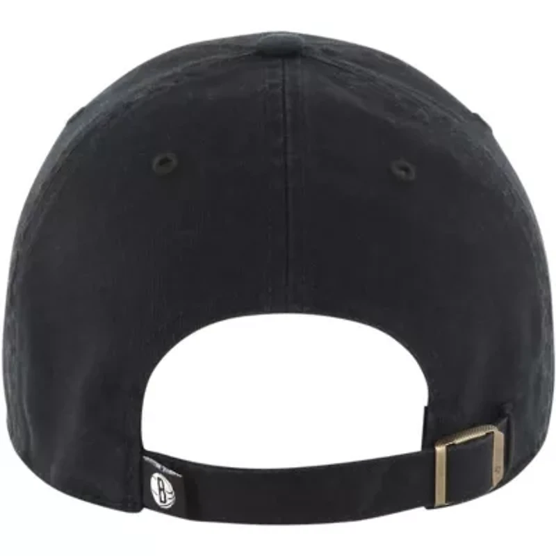 NBA Brooklyn Nets Core Wordmark Clean Up Adjustable Hat