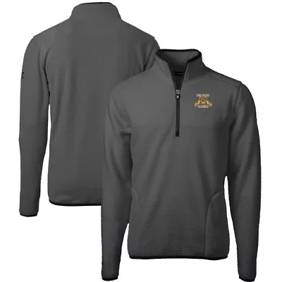 NC A&T Aggies NCAA North Carolina Cascade Eco Sherpa Fleece Quarter-Zip Pullover Jacket