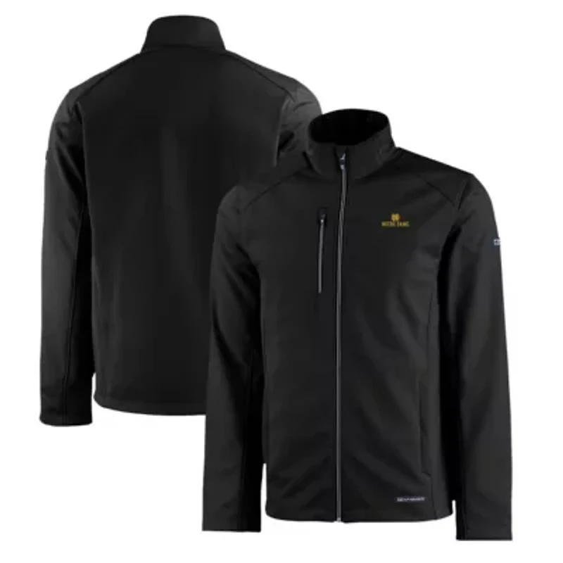NCAA Notre Dame Fighting Irish Evoke Eco Softshell Recycled Full-Zip Jacket