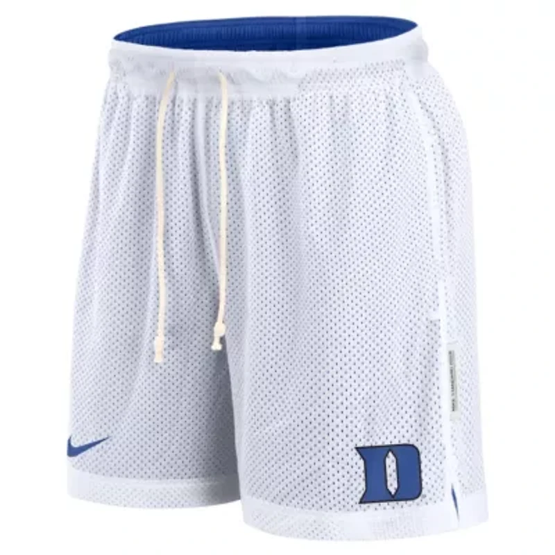Duke Blue Devils NCAA Nike White/Royal Primetime Reversible Performance Shorts