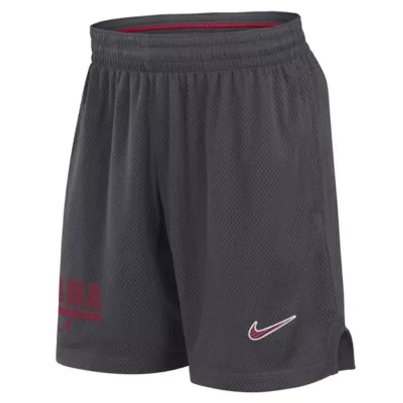 Alabama Crimson Tide NCAA Nike 2024 Sideline Performance Mesh Shorts