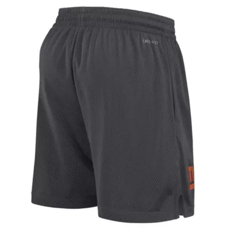 NCAA Nike Clemson Tigers 2024 Sideline Performance Mesh Shorts