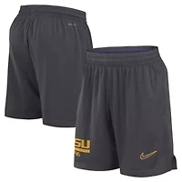 NCAA Nike LSU Tigers 2024 Sideline Performance Mesh Shorts