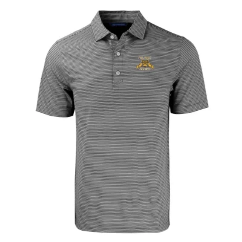 NC A&T Aggies NCAA North Carolina Forge Eco Double Stripe Stretch Recycled Polo