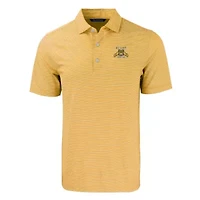 NC A&T Aggies NCAA North Carolina Forge Eco Double Stripe Stretch Recycled Polo