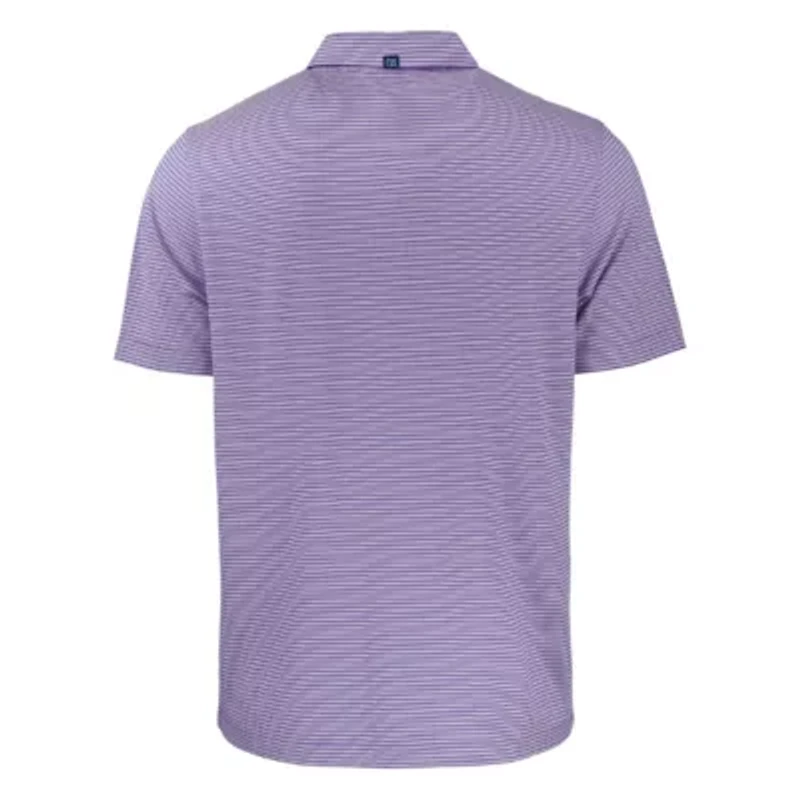 NCAA Tennessee Tech Golden Eagles Forge Eco Double Stripe Stretch Recycled Polo