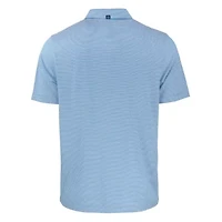 NCAA Light Citadel Bulldogs Forge Eco Double Stripe Stretch Recycled Polo