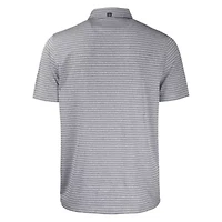 NCAA Santa Clara Broncos Forge Eco ed Stripe Stretch Recycled Polo