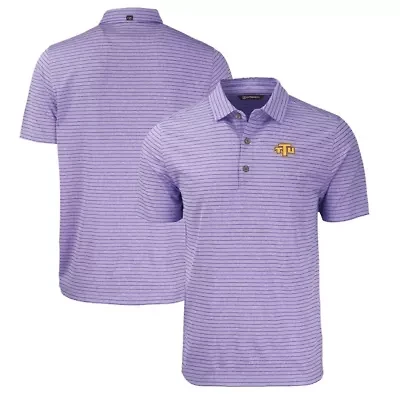 NCAA Tennessee Tech Golden Eagles Forge Eco ed Stripe Stretch Recycled Polo