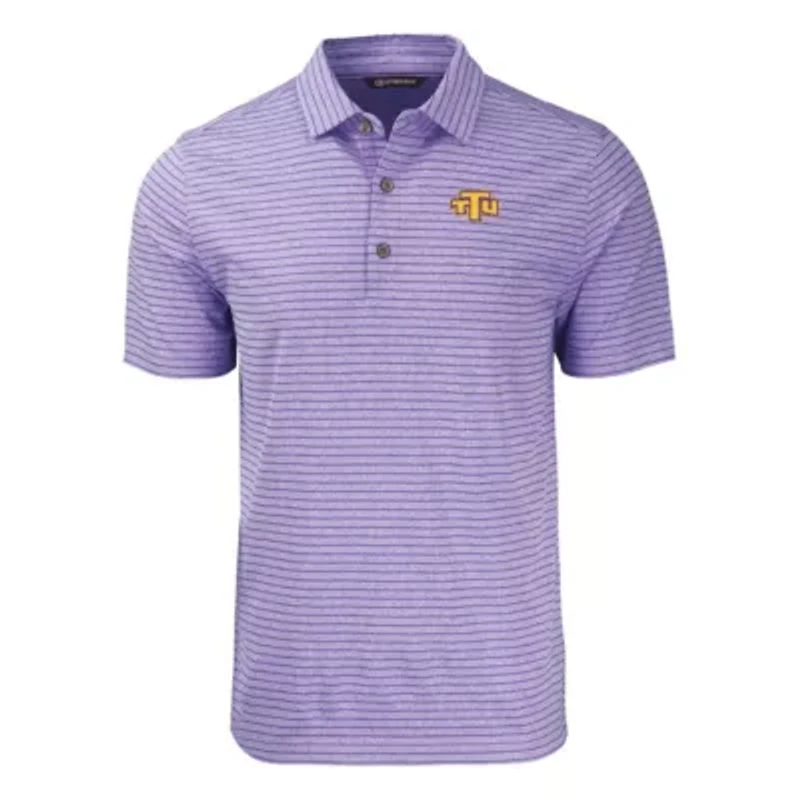 NCAA Tennessee Tech Golden Eagles Forge Eco ed Stripe Stretch Recycled Polo
