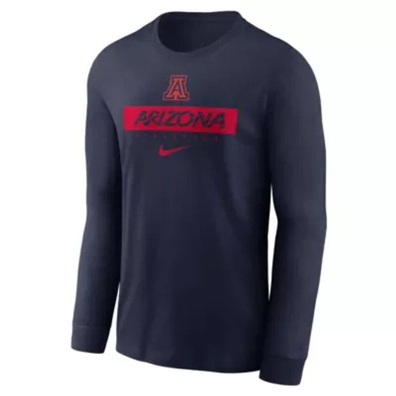 NCAA Nike Arizona Wildcats 2024 Sideline Legend Dri-FIT Long Sleeve T-Shirt