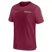 NCAA Nike Florida State Seminoles 2024 Sideline Coach Performance Top