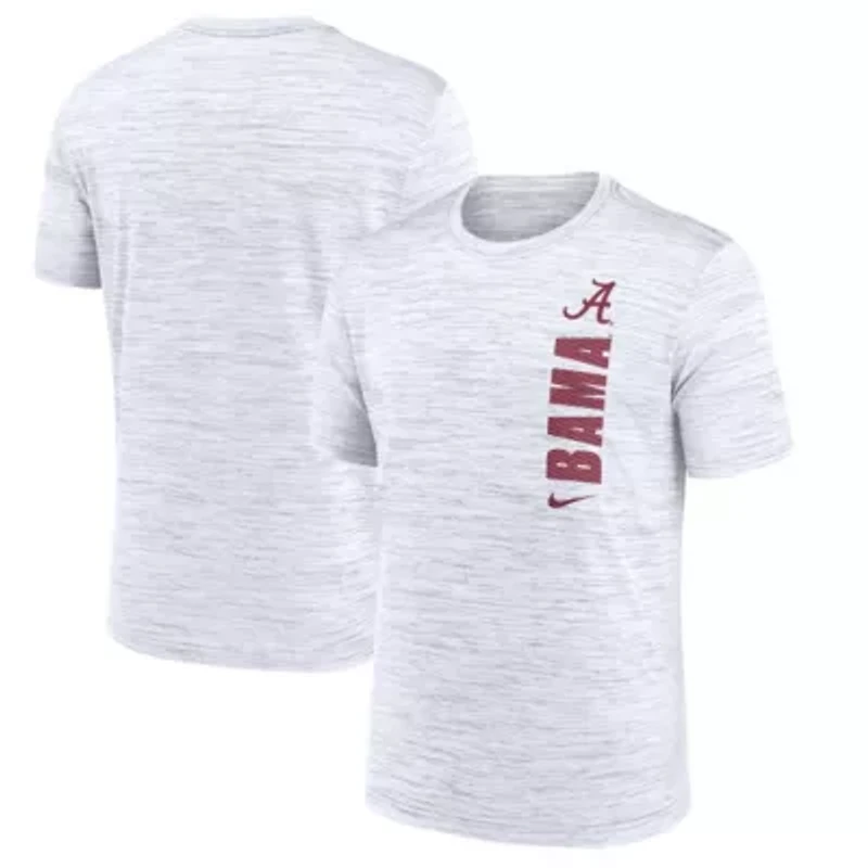 Alabama Crimson Tide NCAA Nike 2024 Sideline Velocity Dri-FIT T-Shirt