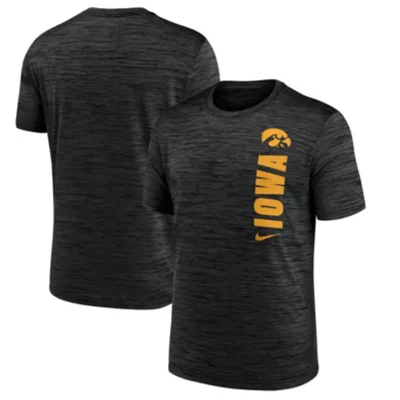 NCAA Nike Iowa Hawkeyes 2024 Sideline Velocity Dri-FIT T-Shirt