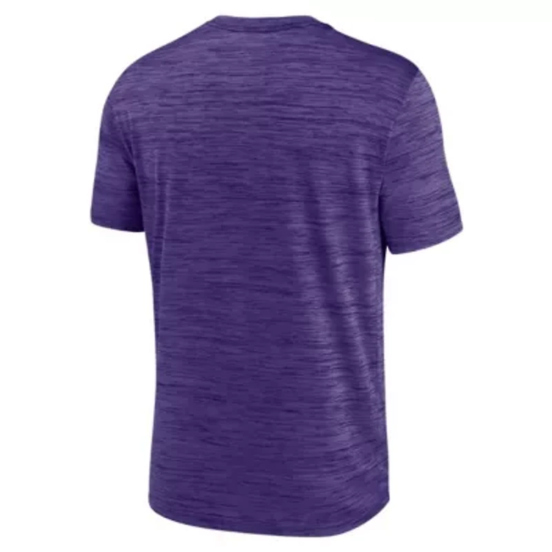 NCAA Nike LSU Tigers 2024 Sideline Velocity Dri-FIT T-Shirt