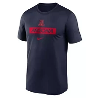 NCAA Nike Arizona Wildcats 2024 Sideline Legend Dri-FIT T-Shirt