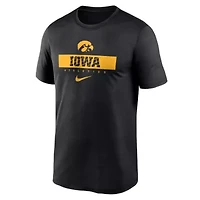 NCAA Nike Iowa Hawkeyes 2024 Sideline Legend Dri-FIT T-Shirt