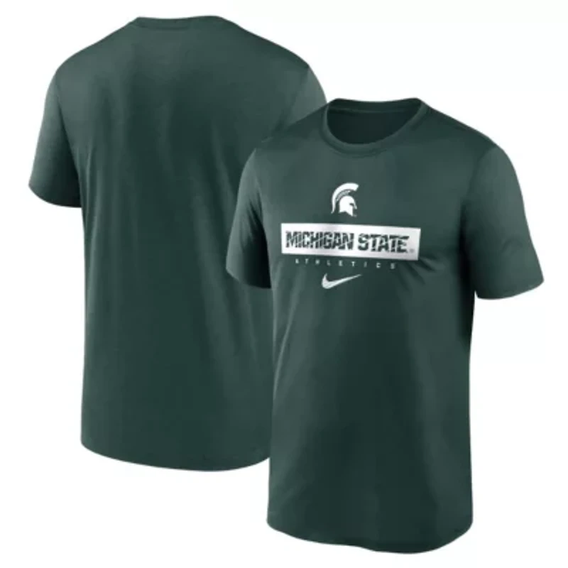 NCAA Nike Michigan State Spartans 2024 Sideline Legend Dri-FIT T-Shirt