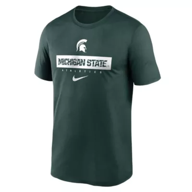 NCAA Nike Michigan State Spartans 2024 Sideline Legend Dri-FIT T-Shirt