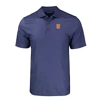 Syracuse Orange NCAA Pike Eco Tonal Geo Print Stretch Recycled Polo