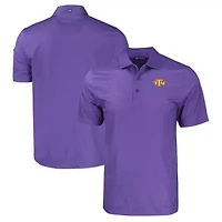 NCAA Tennessee Tech Golden Eagles Pike Eco Tonal Geo Print Stretch Recycled Polo