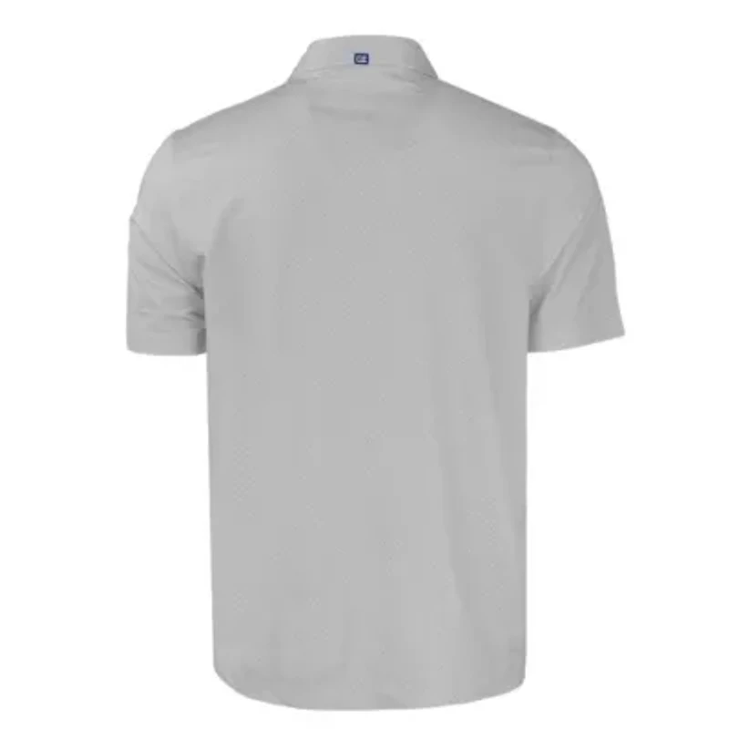 NCAA Fairleigh Dickinson Knights Pike Eco Tonal Geo Print Stretch Recycled Polo