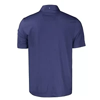 NCAA George Washington University Pike Eco Tonal Geo Print Stretch Recycled Polo