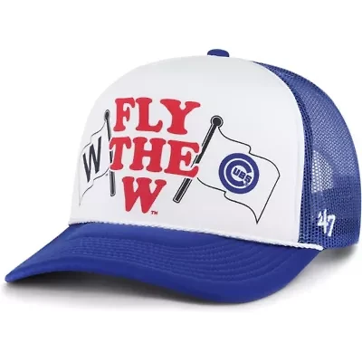 MLB Chicago Cubs Retro Region Foam Trucker Adjustable Hat