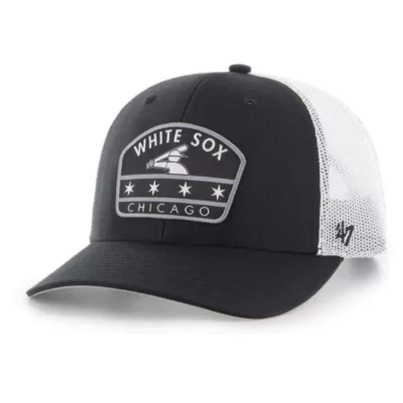 Chicago White Sox MLB Chicago Sox Retro Region Patch Trucker Adjustable Hat