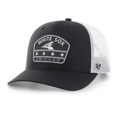 Chicago White Sox MLB Chicago Sox Retro Region Patch Trucker Adjustable Hat