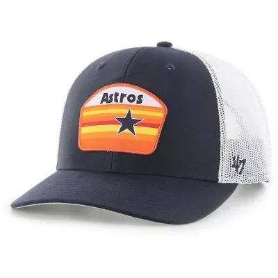 MLB Houston Astros Retro Region Patch Trucker Adjustable Hat