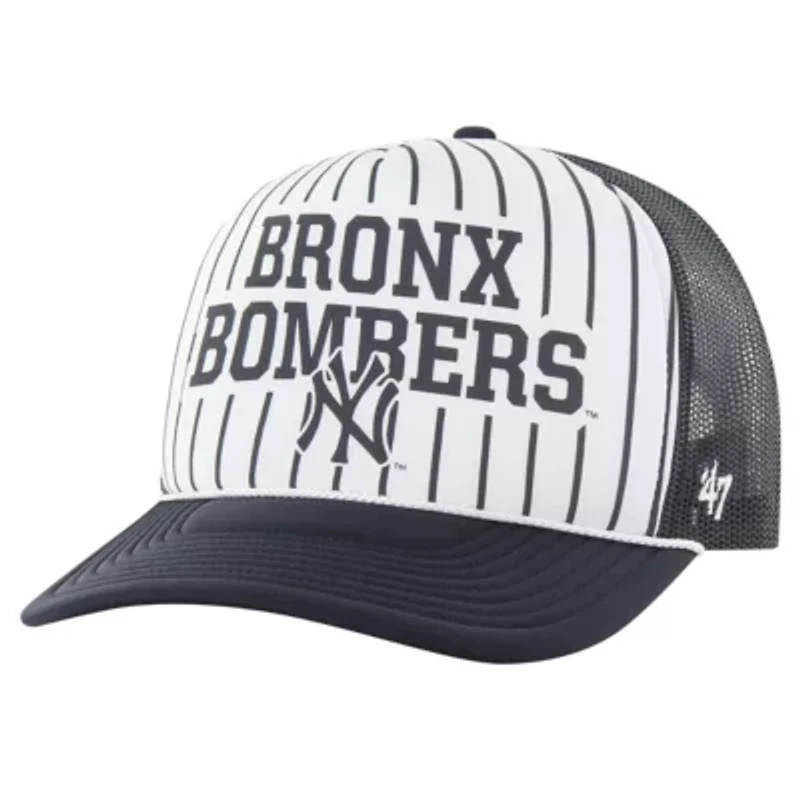 MLB New York Yankees Retro Region Foam Trucker Adjustable Hat