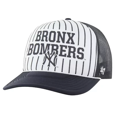 MLB New York Yankees Retro Region Foam Trucker Adjustable Hat