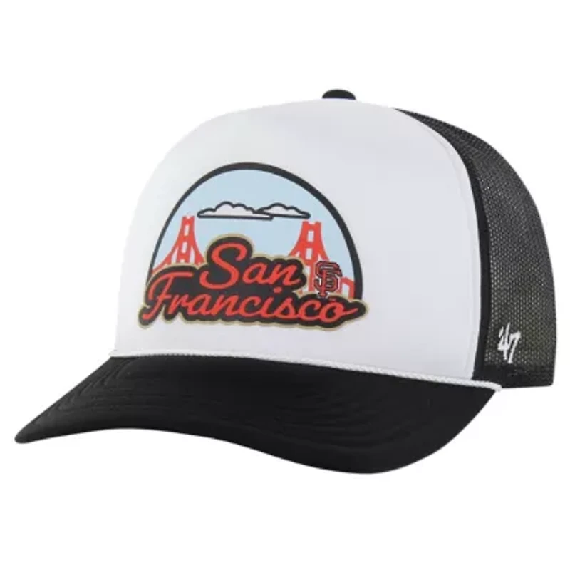 MLB San Francisco Giants Retro Region Foam Trucker Adjustable Hat