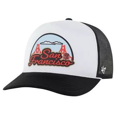 MLB San Francisco Giants Retro Region Foam Trucker Adjustable Hat
