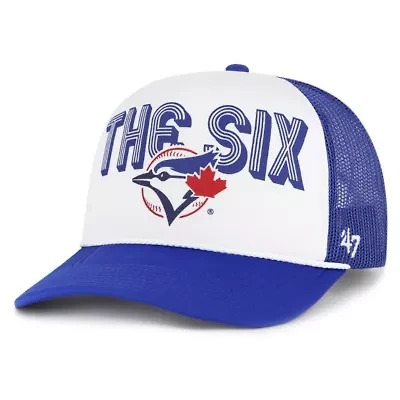 Toronto Blue Jays MLB Toronto Jays Retro Region Foam Trucker Adjustable Hat