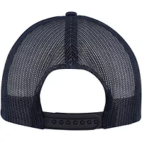 MLB White/Navy Chicago Cubs Cooperstown Collection Wax Pack Express Trucker Adjustable Hat